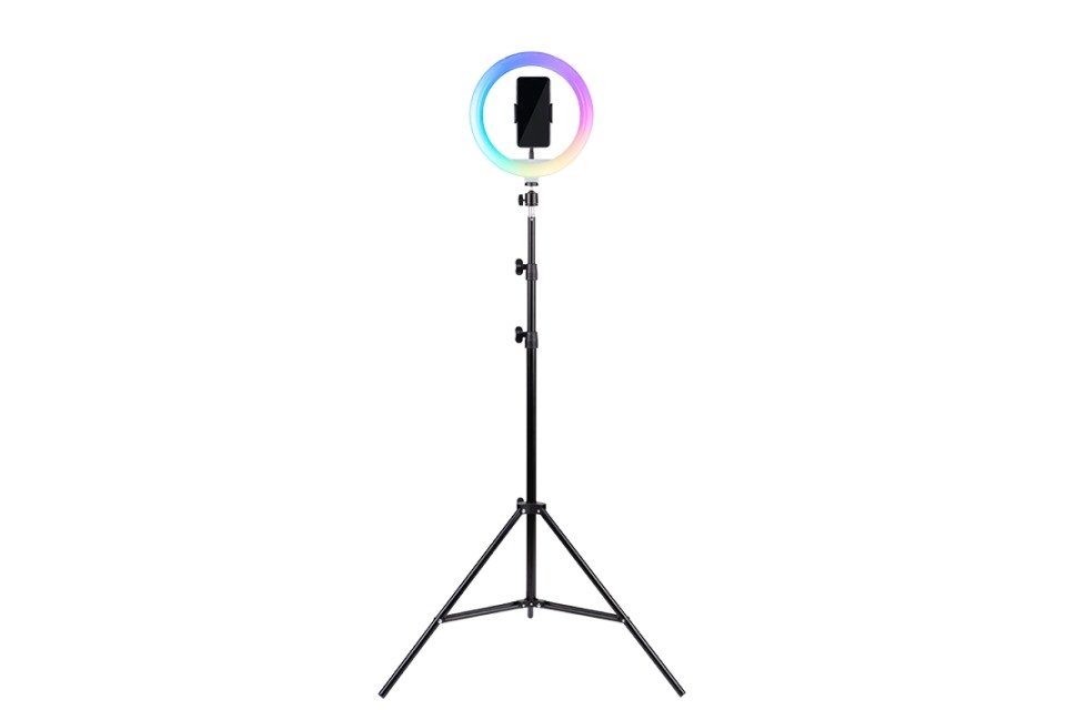 Giá đỡ điện thoại kiêm đèn Livestream Havit ST7026